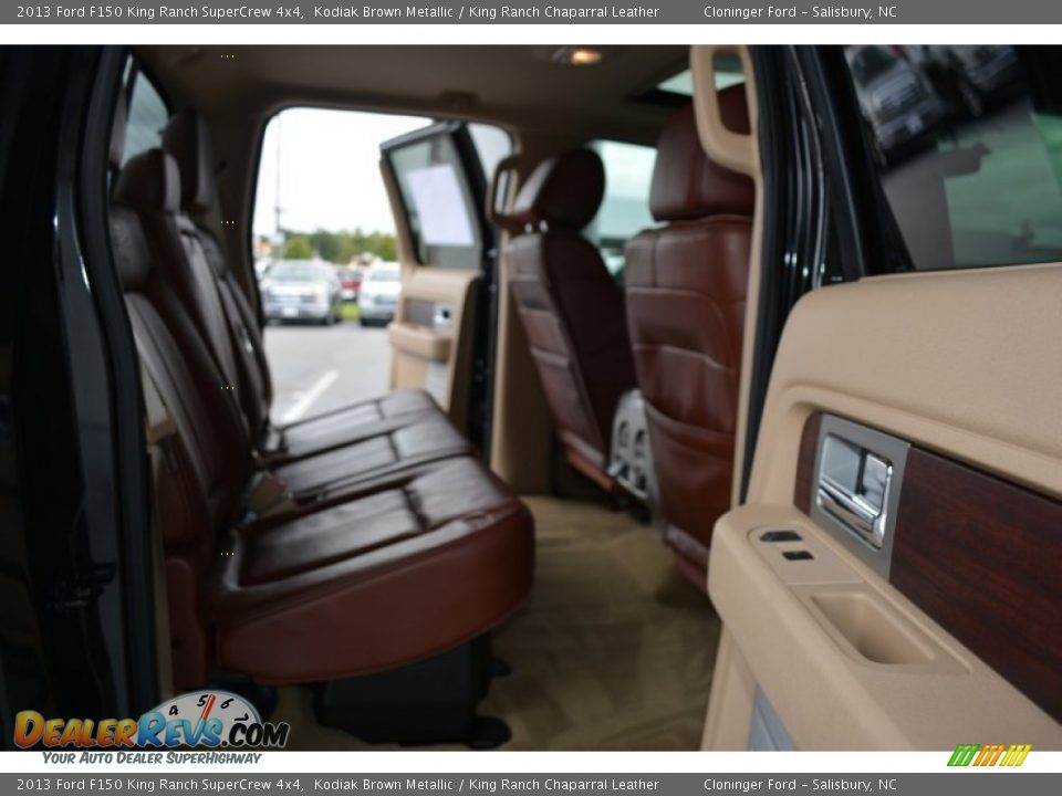 2013 Ford F150 King Ranch SuperCrew 4x4 Kodiak Brown Metallic / King Ranch Chaparral Leather Photo #17