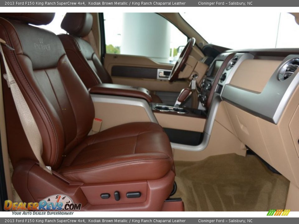 2013 Ford F150 King Ranch SuperCrew 4x4 Kodiak Brown Metallic / King Ranch Chaparral Leather Photo #19
