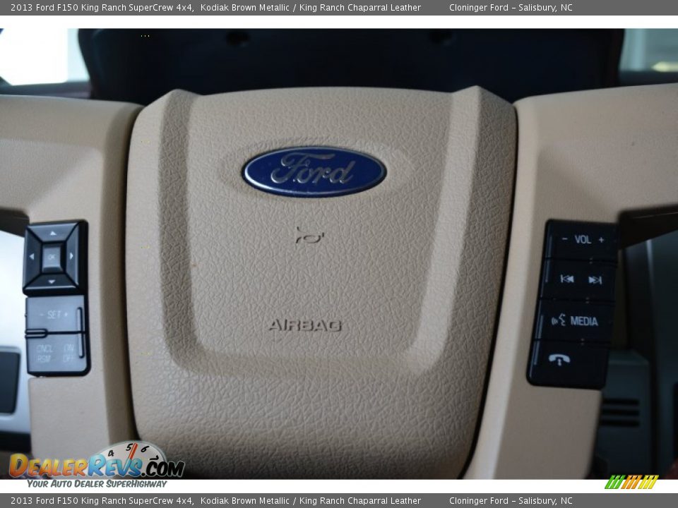 2013 Ford F150 King Ranch SuperCrew 4x4 Kodiak Brown Metallic / King Ranch Chaparral Leather Photo #28