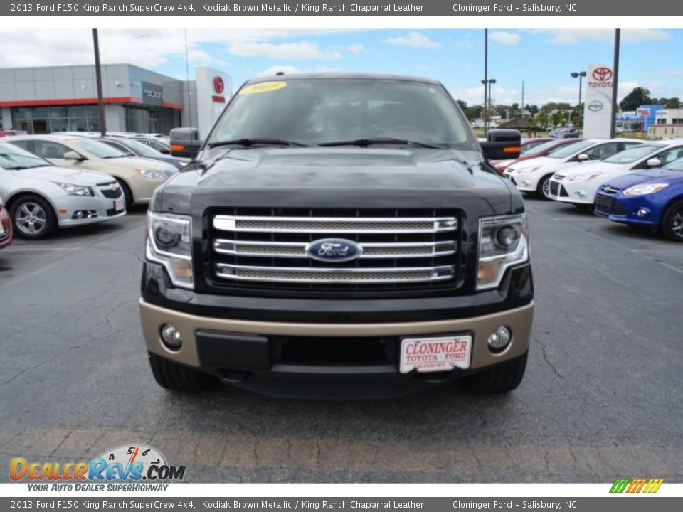 2013 Ford F150 King Ranch SuperCrew 4x4 Kodiak Brown Metallic / King Ranch Chaparral Leather Photo #32