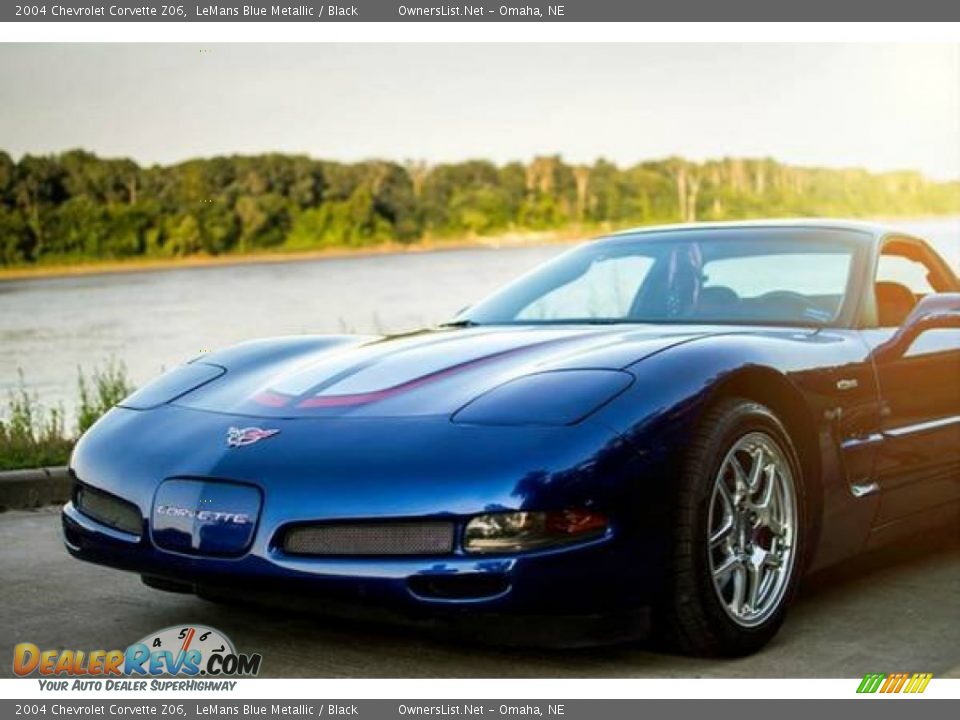 2004 Chevrolet Corvette Z06 LeMans Blue Metallic / Black Photo #10