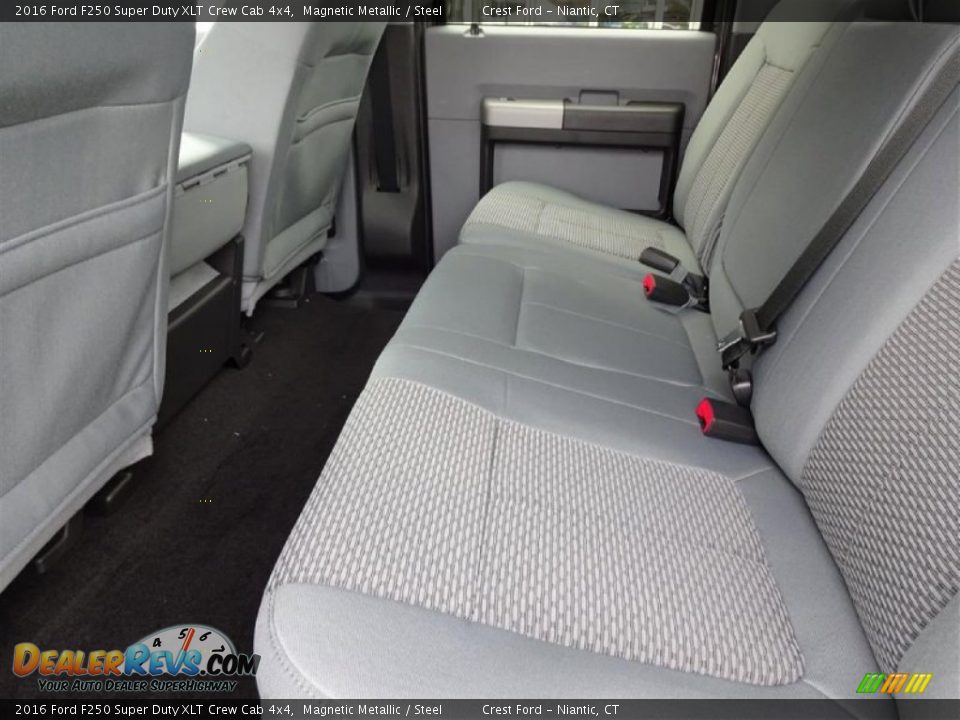 2016 Ford F250 Super Duty XLT Crew Cab 4x4 Magnetic Metallic / Steel Photo #14