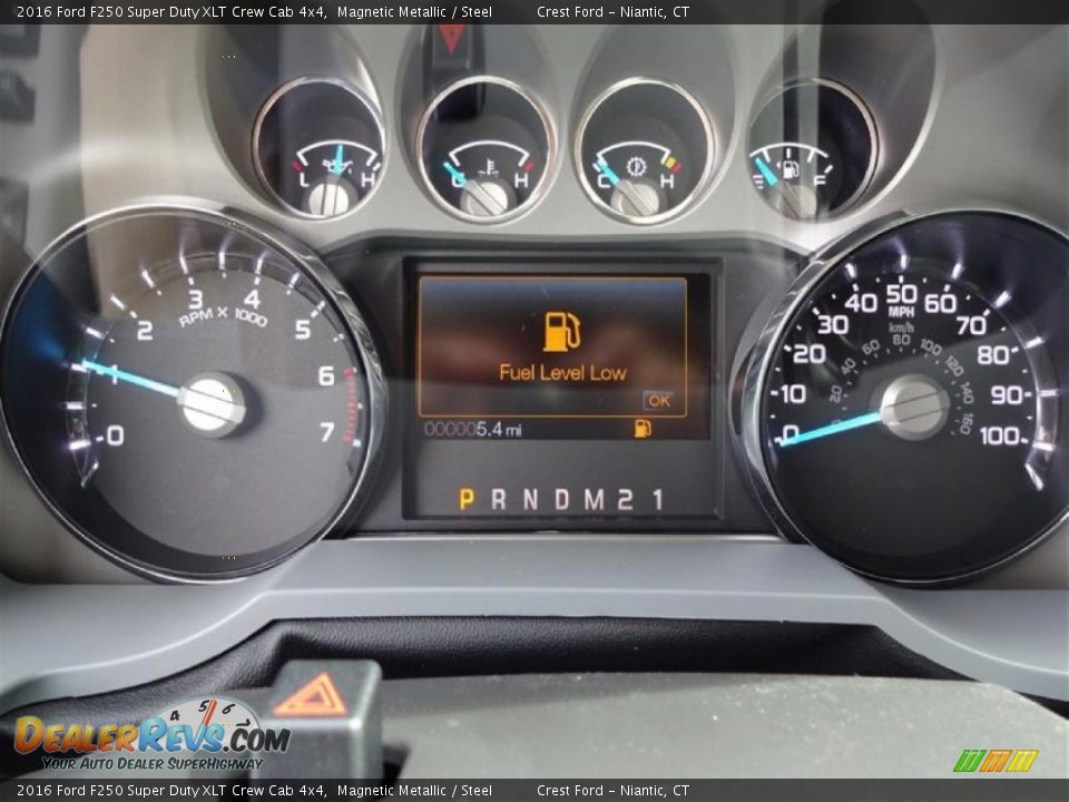 2016 Ford F250 Super Duty XLT Crew Cab 4x4 Magnetic Metallic / Steel Photo #15