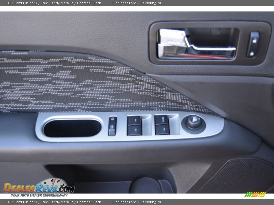 2012 Ford Fusion SE Red Candy Metallic / Charcoal Black Photo #9