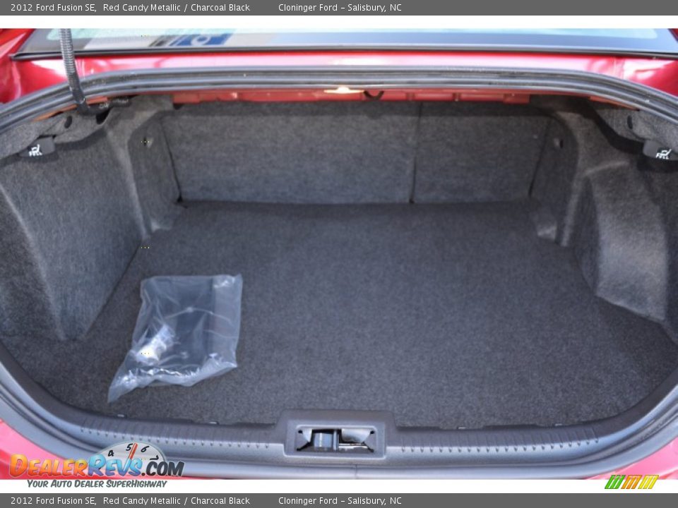 2012 Ford Fusion SE Red Candy Metallic / Charcoal Black Photo #14