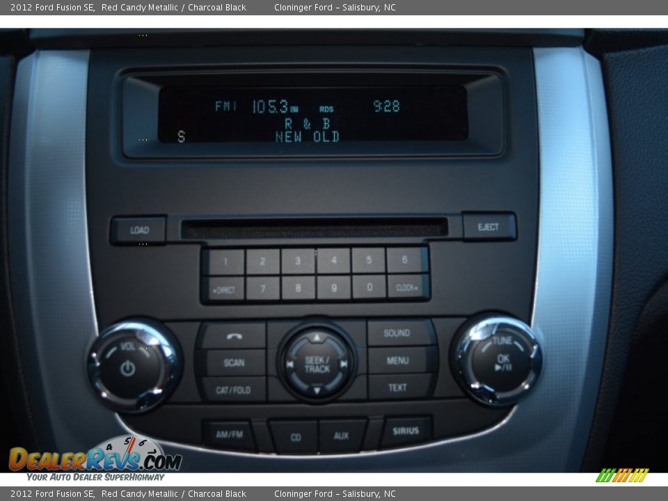 2012 Ford Fusion SE Red Candy Metallic / Charcoal Black Photo #19