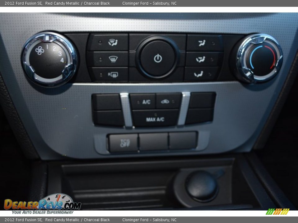 2012 Ford Fusion SE Red Candy Metallic / Charcoal Black Photo #20