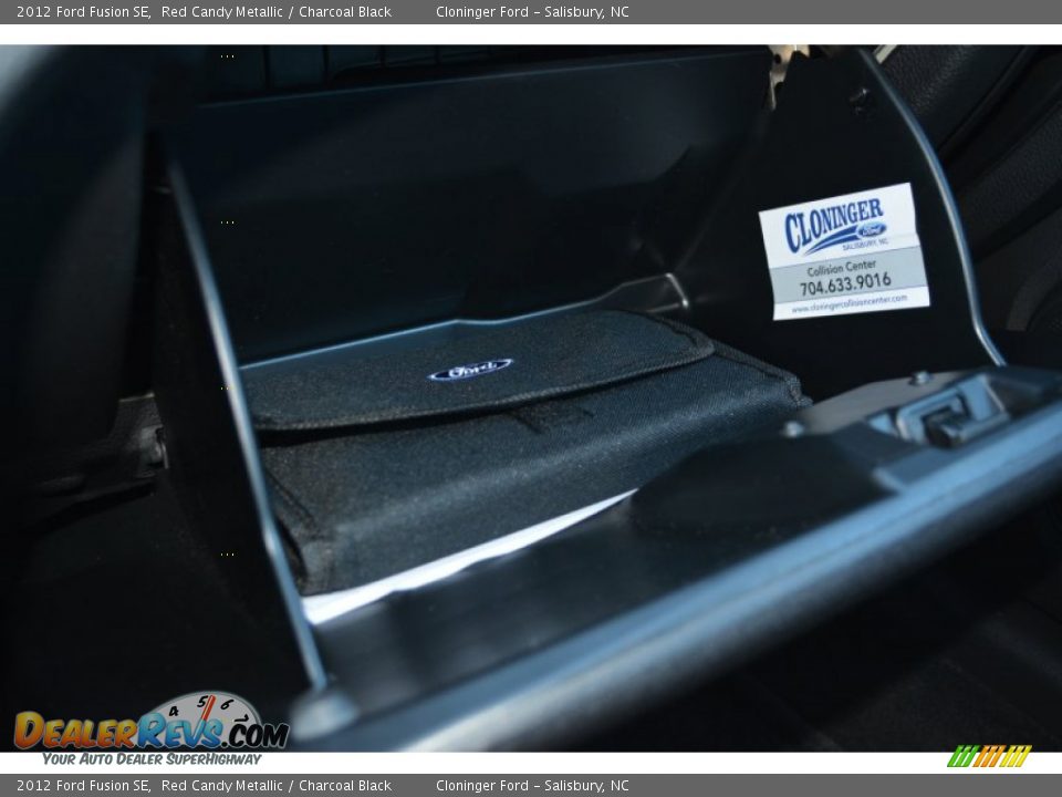 2012 Ford Fusion SE Red Candy Metallic / Charcoal Black Photo #27