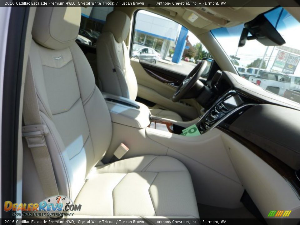 Tuscan Brown Interior - 2016 Cadillac Escalade Premium 4WD Photo #3