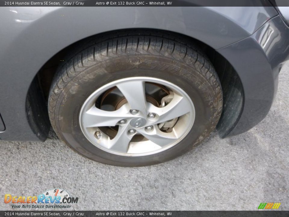 2014 Hyundai Elantra SE Sedan Gray / Gray Photo #2