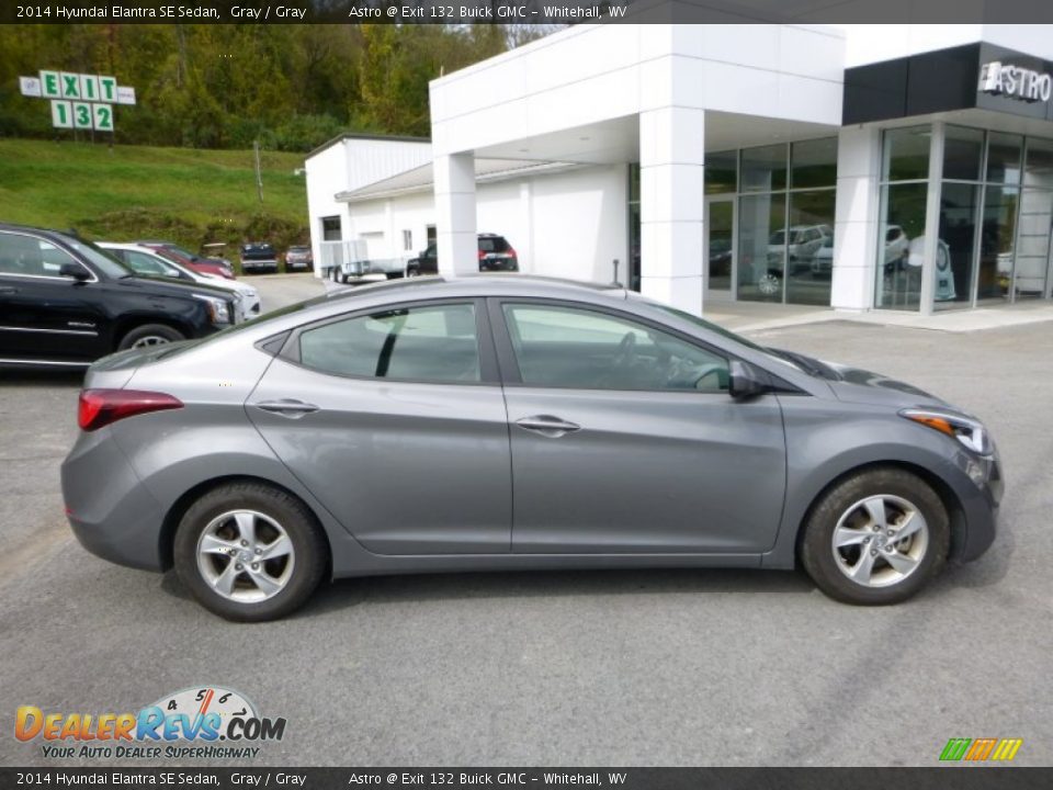 2014 Hyundai Elantra SE Sedan Gray / Gray Photo #3