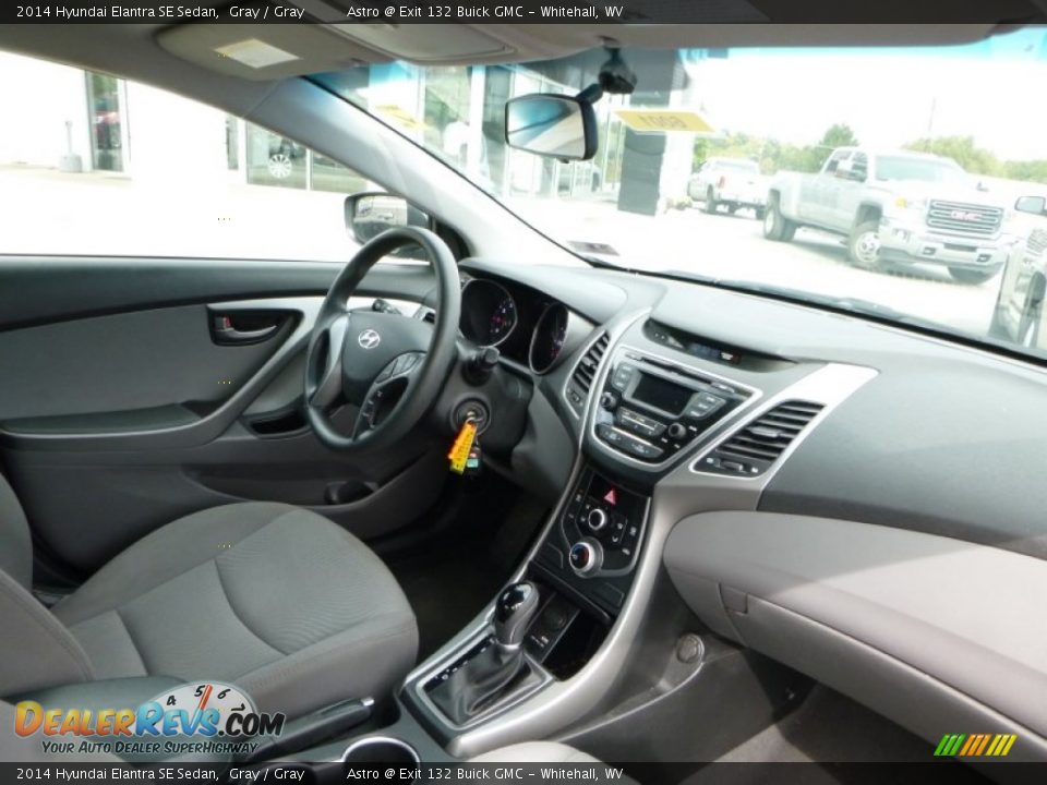 2014 Hyundai Elantra SE Sedan Gray / Gray Photo #5