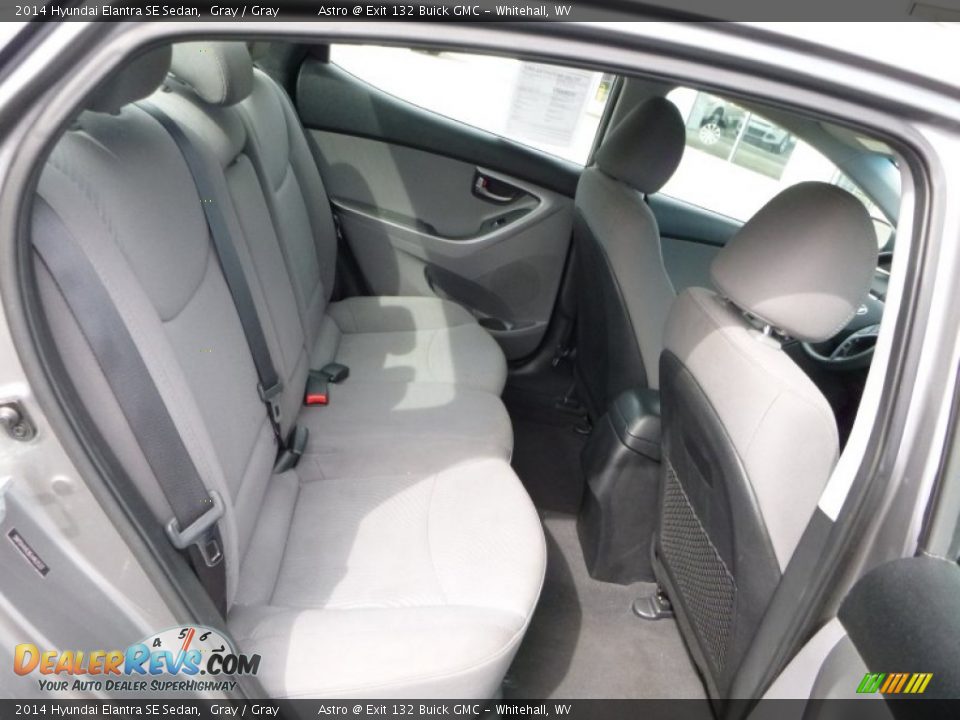 2014 Hyundai Elantra SE Sedan Gray / Gray Photo #6