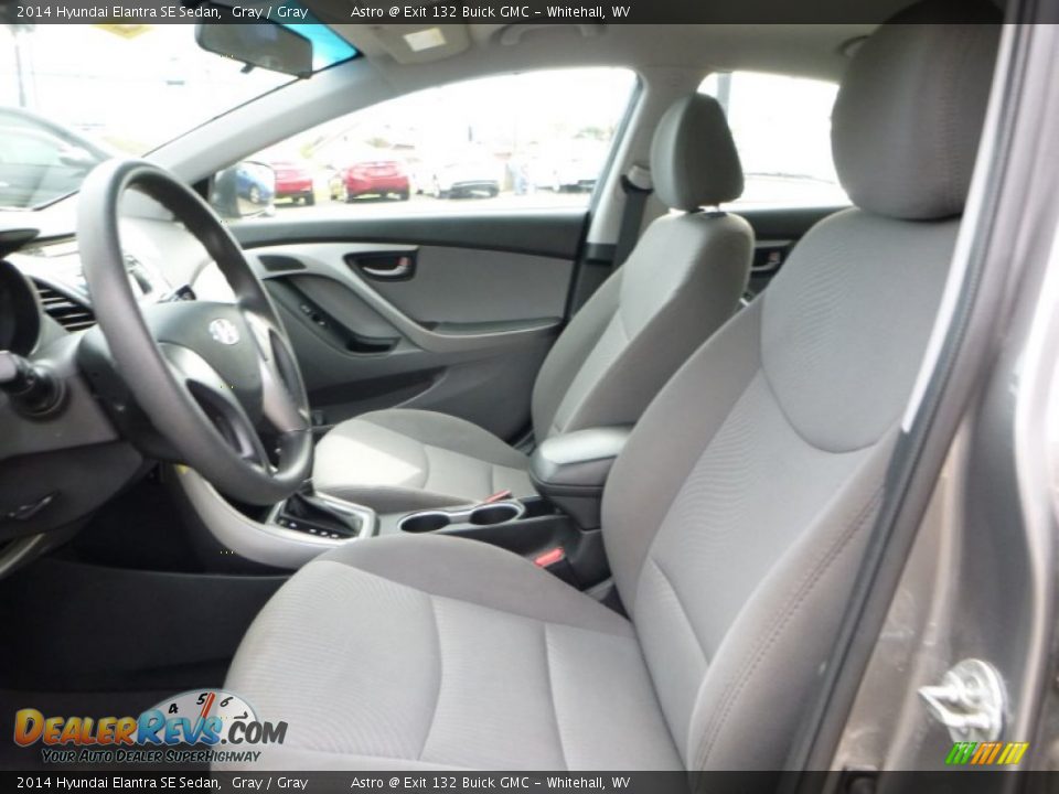 2014 Hyundai Elantra SE Sedan Gray / Gray Photo #15