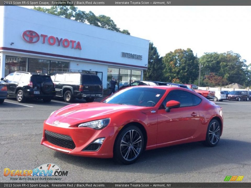 2013 Scion FR-S Sport Coupe Firestorm Red / Black/Red Accents Photo #1