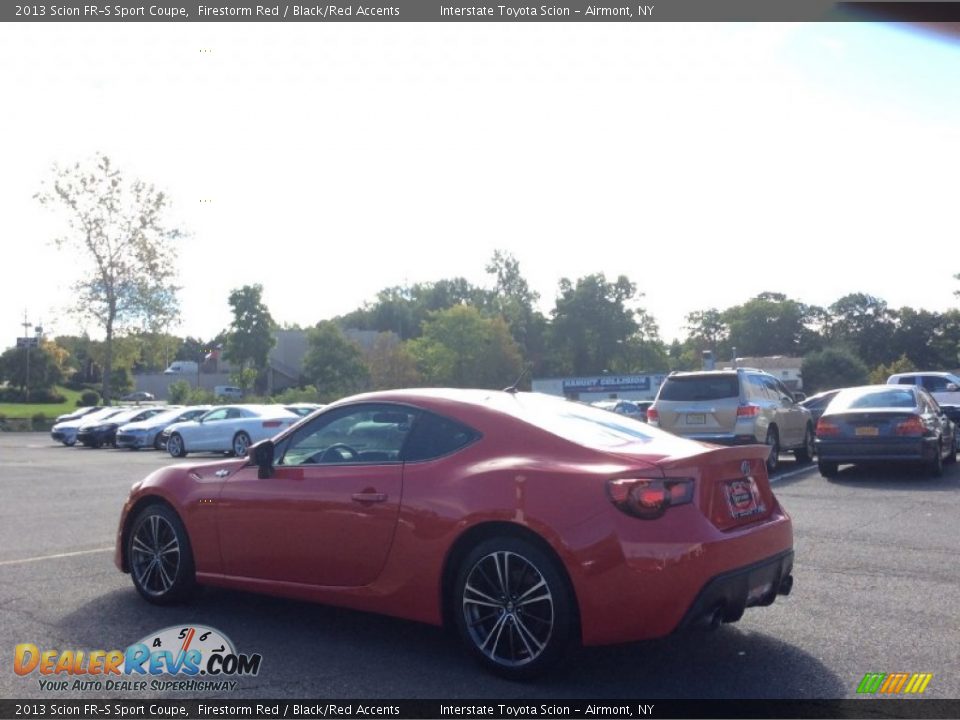 2013 Scion FR-S Sport Coupe Firestorm Red / Black/Red Accents Photo #6