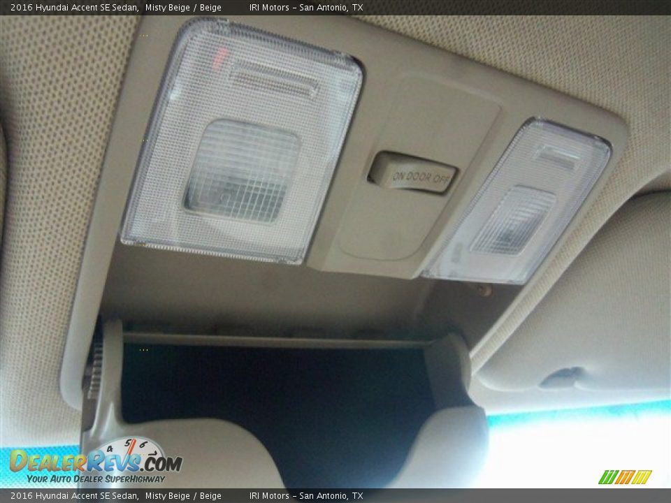 2016 Hyundai Accent SE Sedan Misty Beige / Beige Photo #2