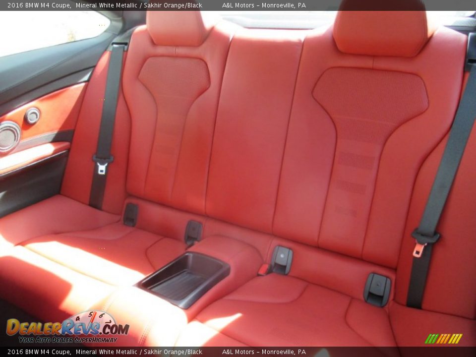 Rear Seat of 2016 BMW M4 Coupe Photo #13