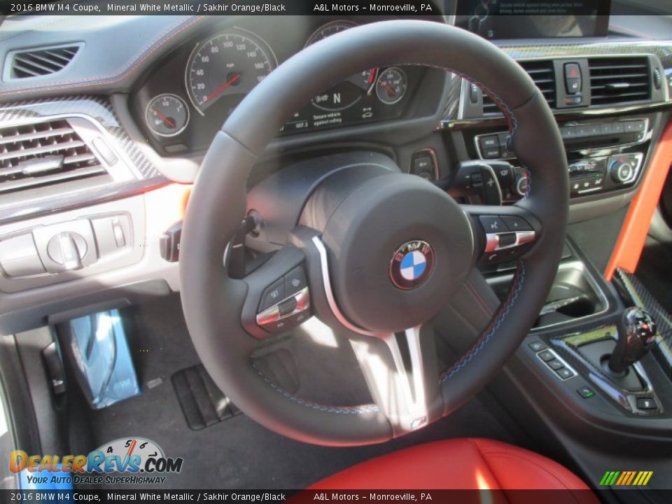 2016 BMW M4 Coupe Steering Wheel Photo #14