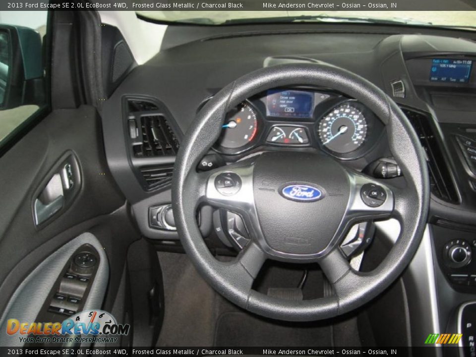 2013 Ford Escape SE 2.0L EcoBoost 4WD Frosted Glass Metallic / Charcoal Black Photo #4