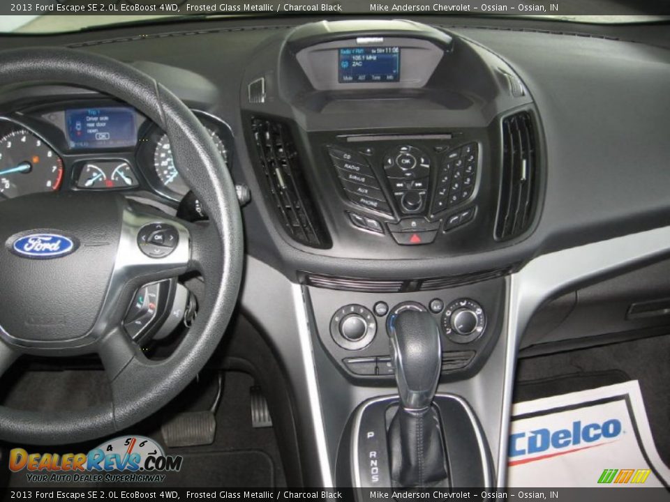 2013 Ford Escape SE 2.0L EcoBoost 4WD Frosted Glass Metallic / Charcoal Black Photo #5