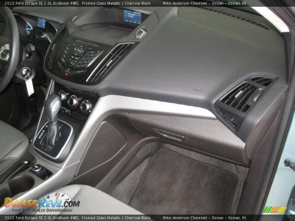 2013 Ford Escape SE 2.0L EcoBoost 4WD Frosted Glass Metallic / Charcoal Black Photo #11