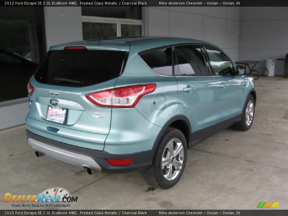 2013 Ford Escape SE 2.0L EcoBoost 4WD Frosted Glass Metallic / Charcoal Black Photo #18