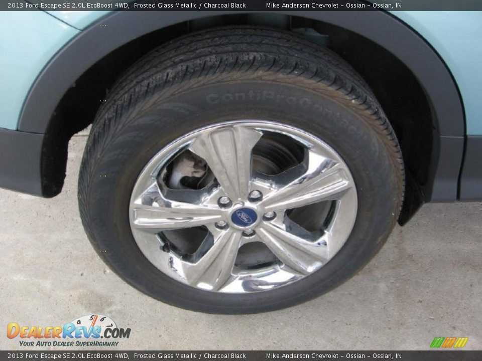 2013 Ford Escape SE 2.0L EcoBoost 4WD Frosted Glass Metallic / Charcoal Black Photo #19