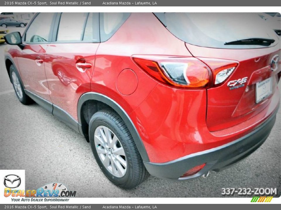 2016 Mazda CX-5 Sport Soul Red Metallic / Sand Photo #3