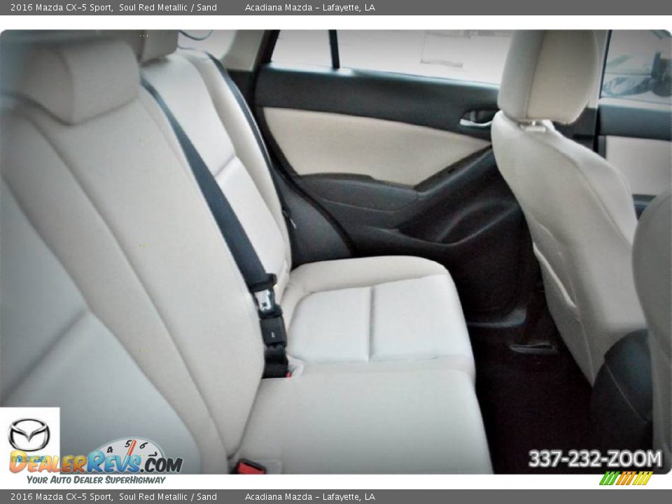 2016 Mazda CX-5 Sport Soul Red Metallic / Sand Photo #6