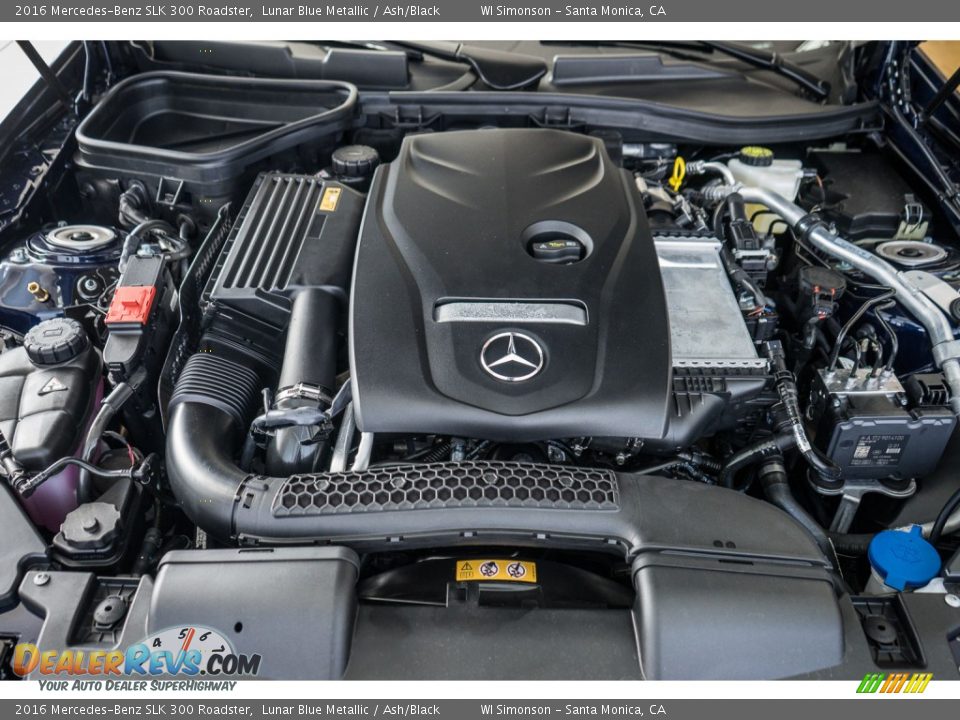 2016 Mercedes-Benz SLK 300 Roadster 2.0 Liter DI Turbocharged DOHC 16-Valve VVT 4 Cylinder Engine Photo #9