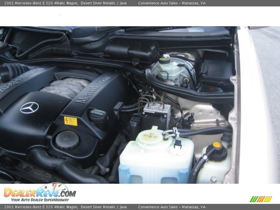 2001 Mercedes-Benz E 320 4Matic Wagon 3.2 Liter SOHC 18-Valve V6 Engine Photo #27