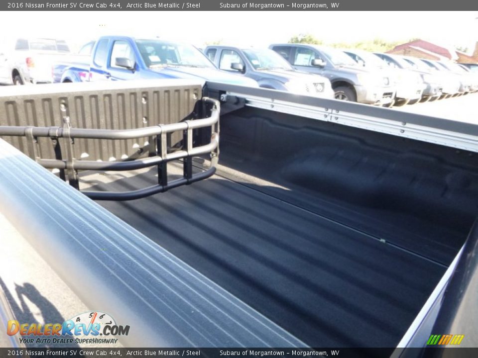 2016 Nissan Frontier SV Crew Cab 4x4 Arctic Blue Metallic / Steel Photo #7