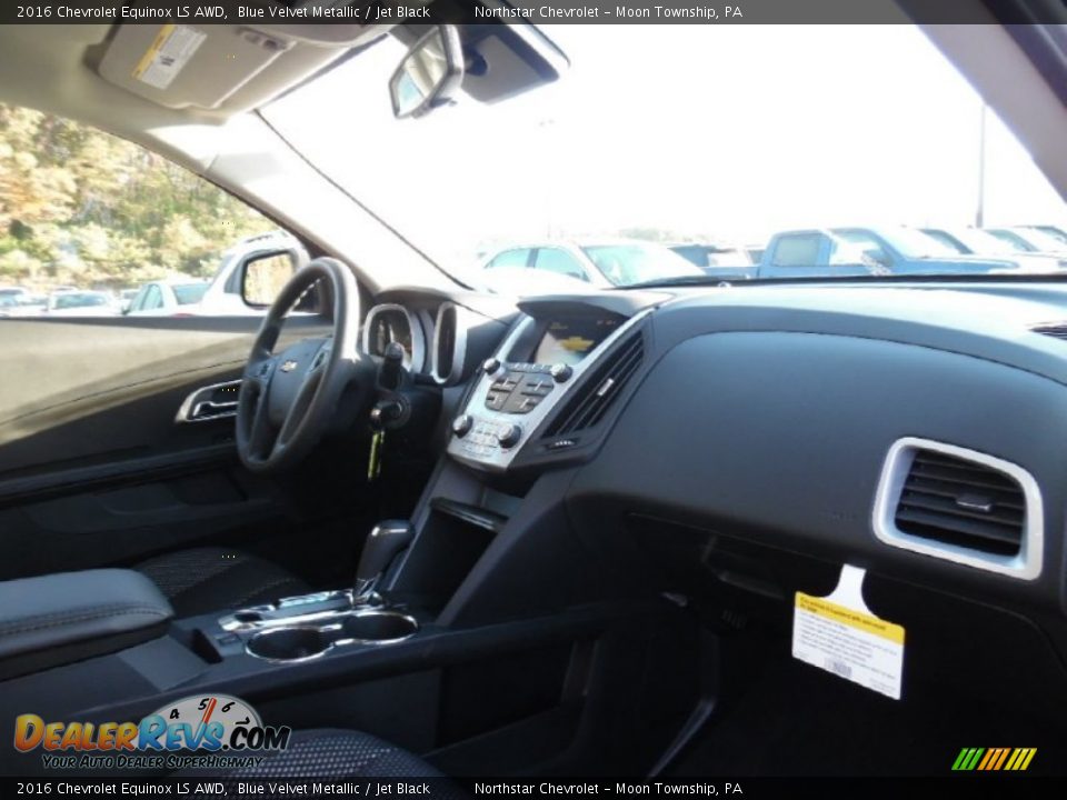 2016 Chevrolet Equinox LS AWD Blue Velvet Metallic / Jet Black Photo #5