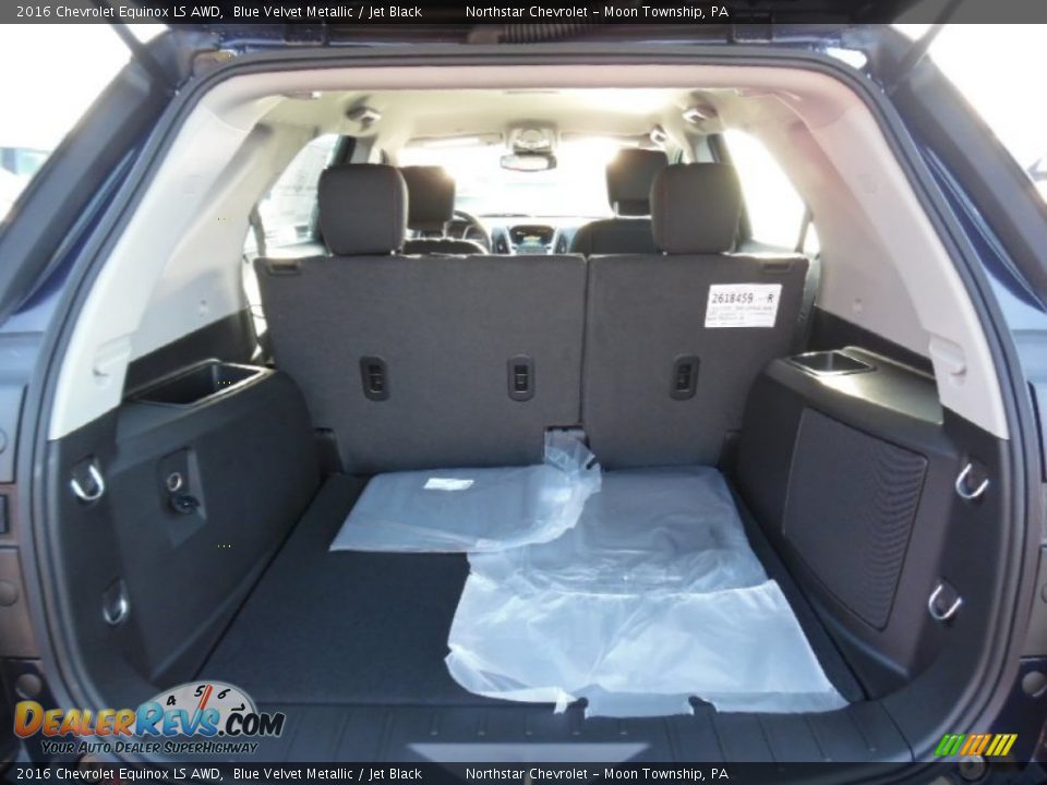 2016 Chevrolet Equinox LS AWD Blue Velvet Metallic / Jet Black Photo #8