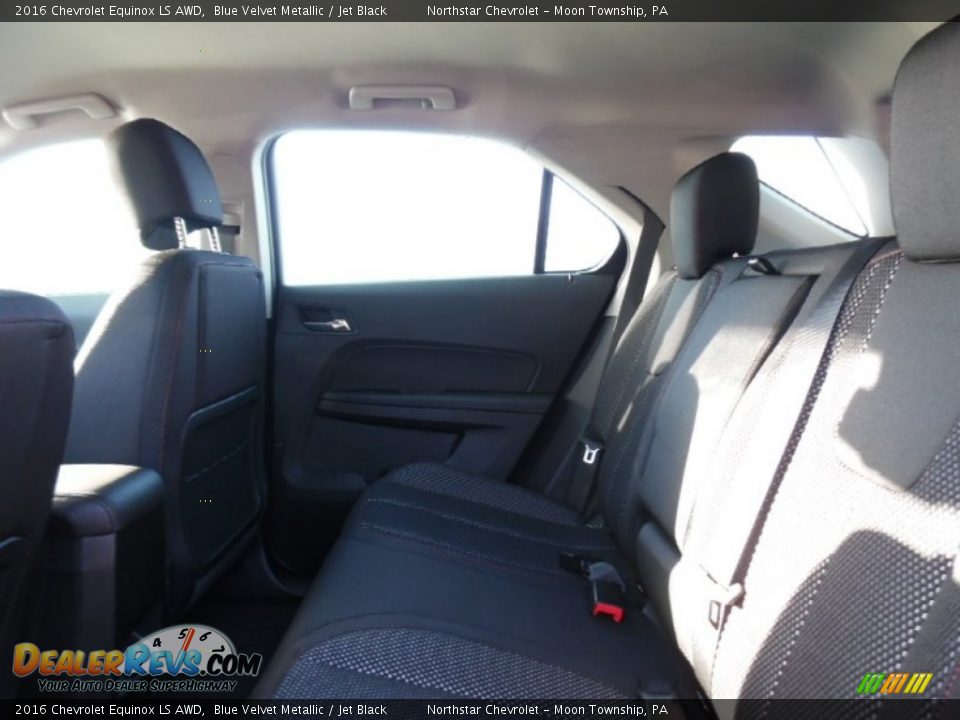 2016 Chevrolet Equinox LS AWD Blue Velvet Metallic / Jet Black Photo #13