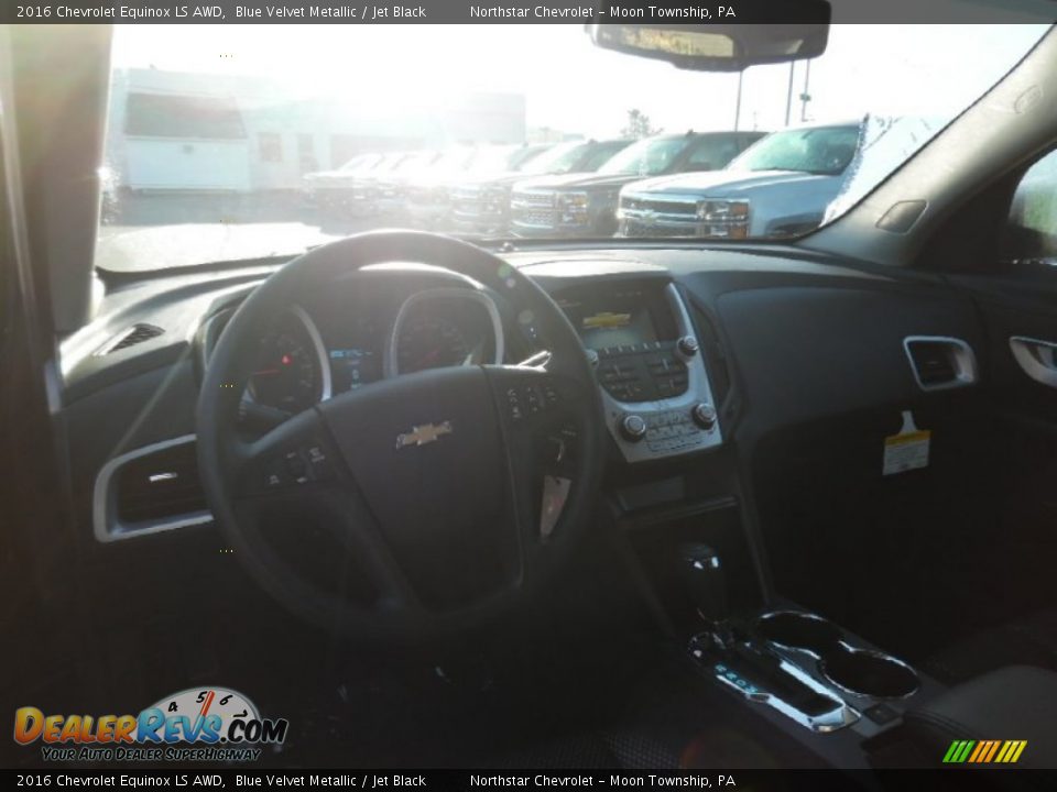 2016 Chevrolet Equinox LS AWD Blue Velvet Metallic / Jet Black Photo #14