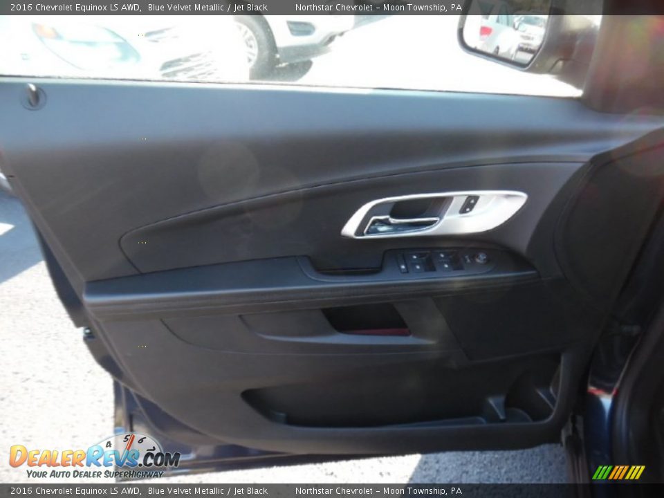 2016 Chevrolet Equinox LS AWD Blue Velvet Metallic / Jet Black Photo #15