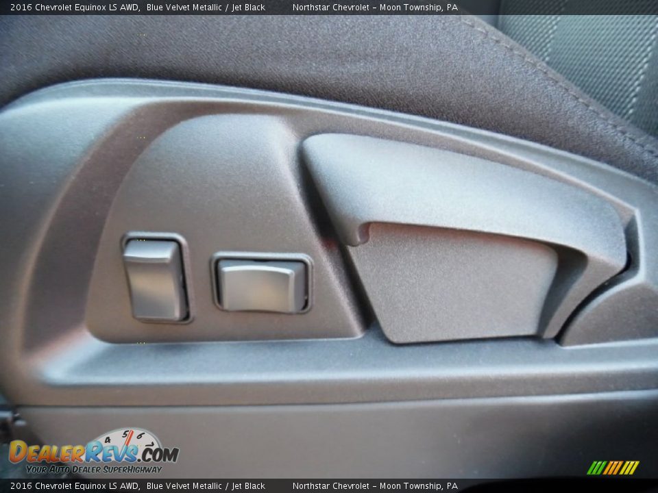 2016 Chevrolet Equinox LS AWD Blue Velvet Metallic / Jet Black Photo #17
