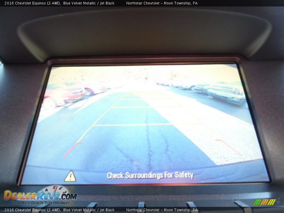 2016 Chevrolet Equinox LS AWD Blue Velvet Metallic / Jet Black Photo #19