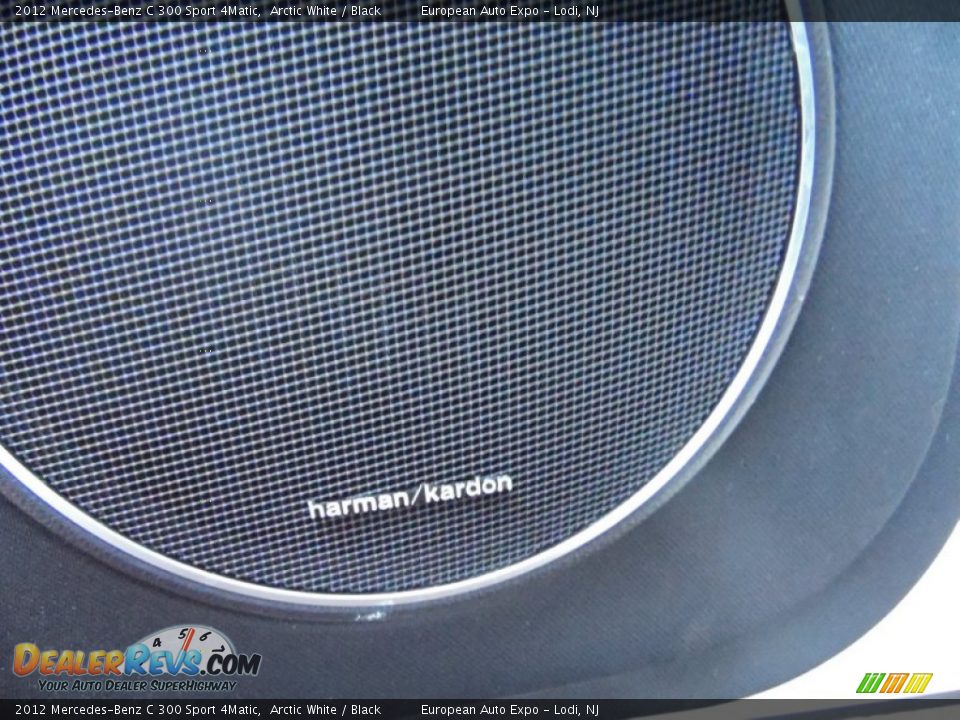 2012 Mercedes-Benz C 300 Sport 4Matic Arctic White / Black Photo #22