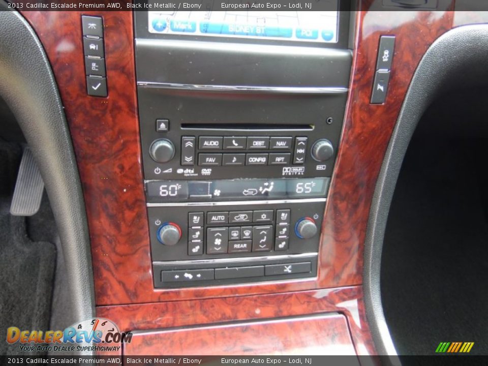 2013 Cadillac Escalade Premium AWD Black Ice Metallic / Ebony Photo #21
