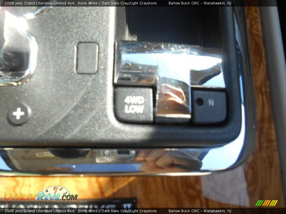 2008 Jeep Grand Cherokee Limited 4x4 Stone White / Dark Slate Gray/Light Graystone Photo #23