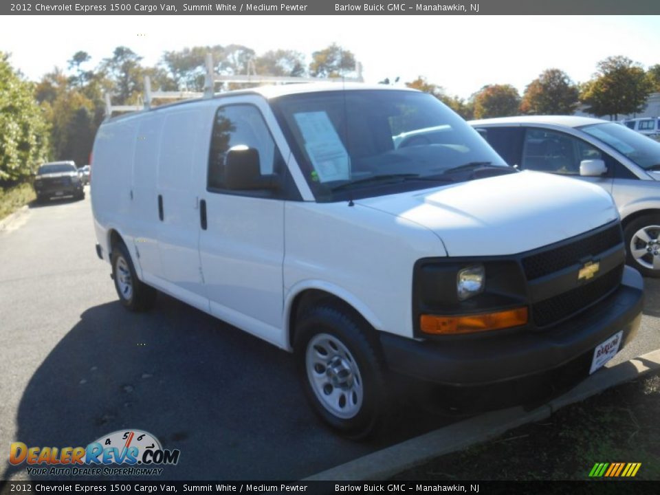 2012 Chevrolet Express 1500 Cargo Van Summit White / Medium Pewter Photo #1