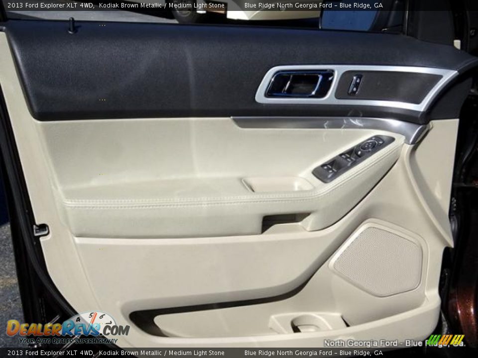 2013 Ford Explorer XLT 4WD Kodiak Brown Metallic / Medium Light Stone Photo #11