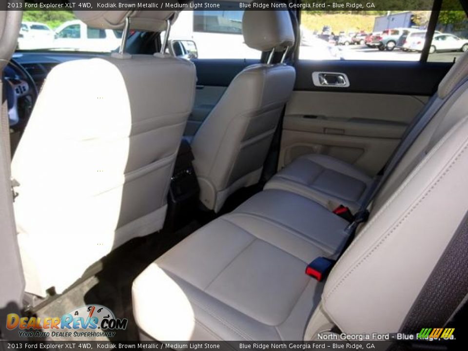 2013 Ford Explorer XLT 4WD Kodiak Brown Metallic / Medium Light Stone Photo #16