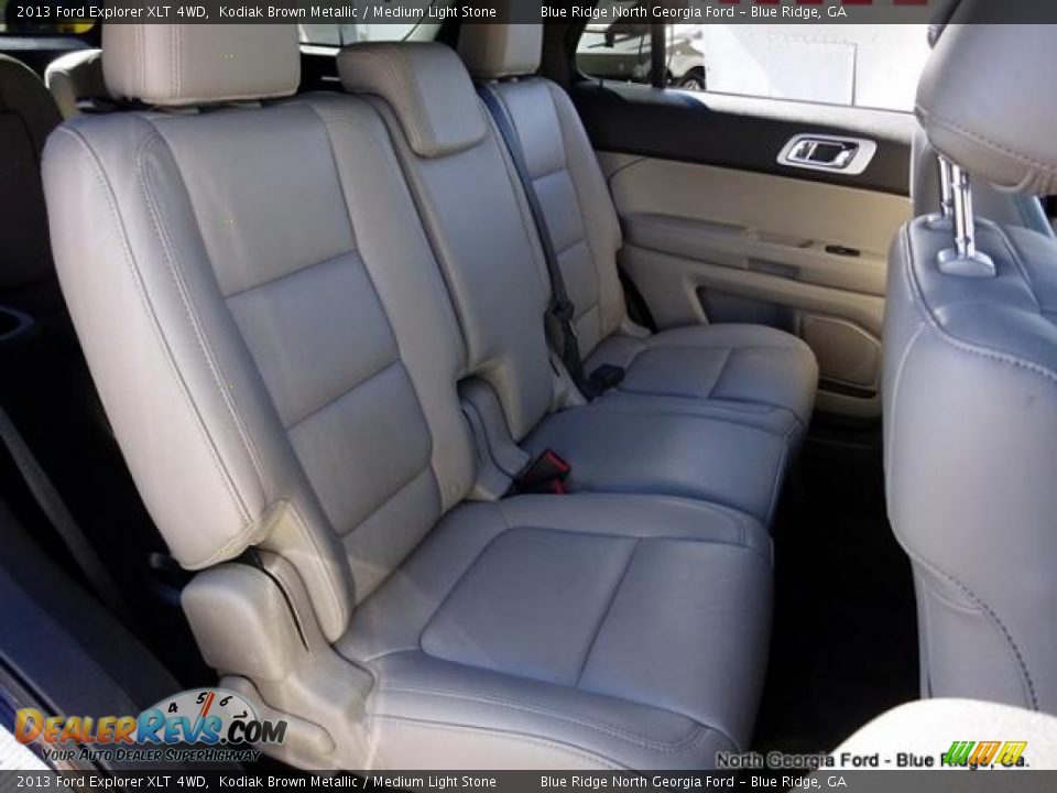 2013 Ford Explorer XLT 4WD Kodiak Brown Metallic / Medium Light Stone Photo #19