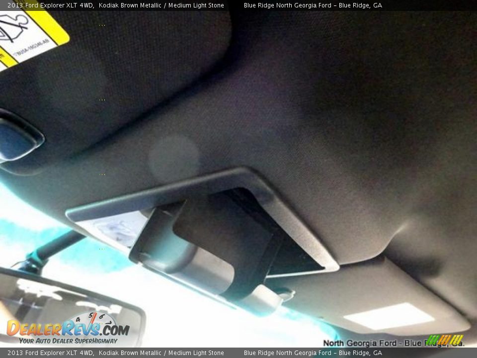 2013 Ford Explorer XLT 4WD Kodiak Brown Metallic / Medium Light Stone Photo #32