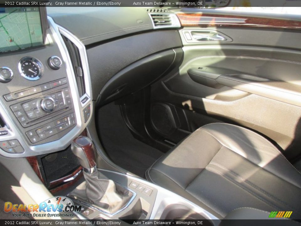 2012 Cadillac SRX Luxury Gray Flannel Metallic / Ebony/Ebony Photo #16