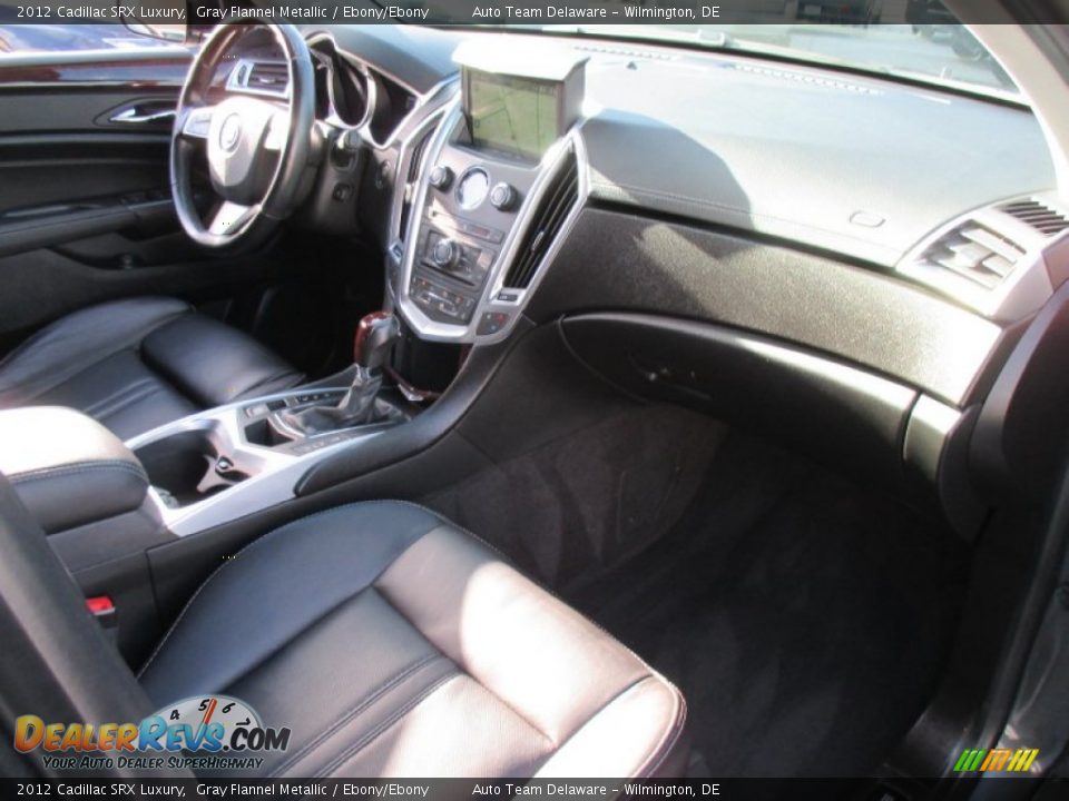 2012 Cadillac SRX Luxury Gray Flannel Metallic / Ebony/Ebony Photo #17